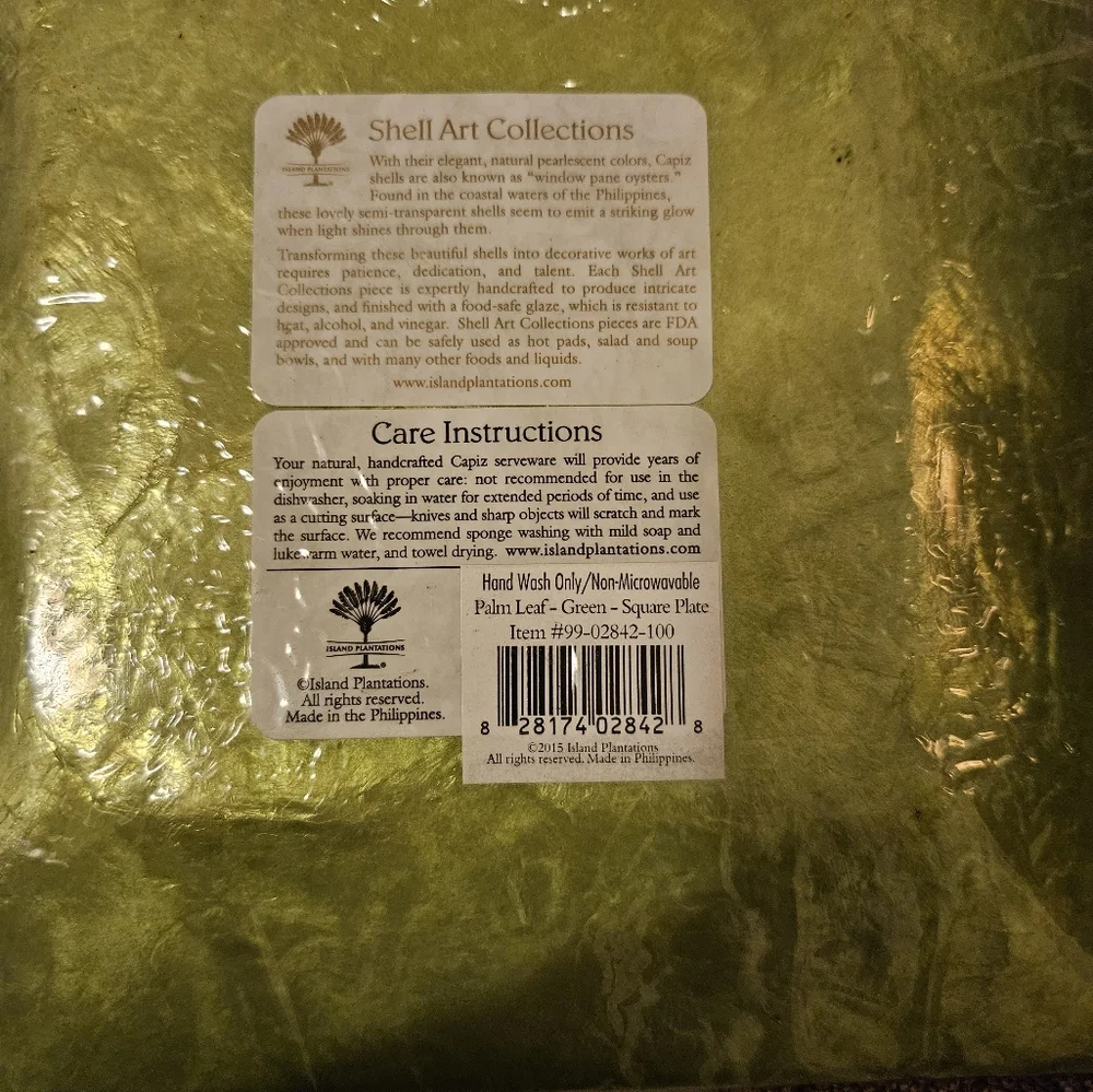 Capiz Shell Plate - Picture 4 of 4